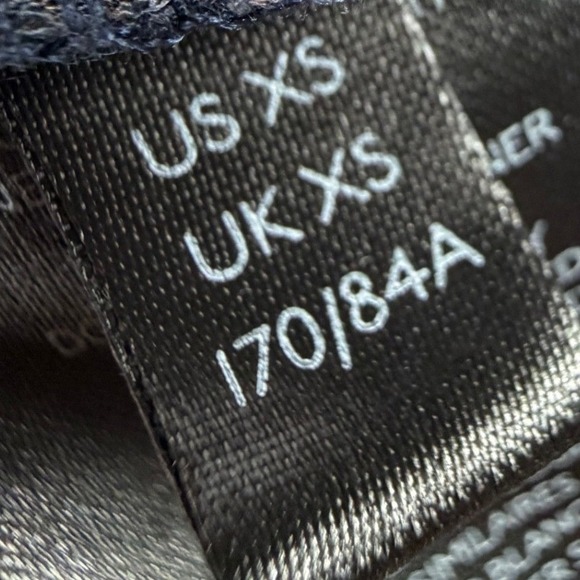 We The Free Button Down XS Oversized Blue Orange Tropical Floral Raw Edge Shirt - Picture 3 of 15